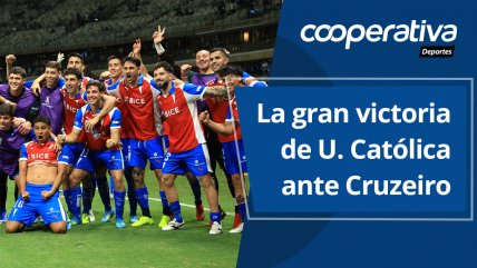   Cooperativa Deportes: La gran victoria de U. Católica ante Cruzeiro 