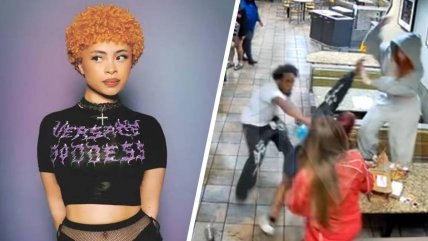   Rapera Ice Spice fue agredida por una fan mientras comía en un McDonald's 