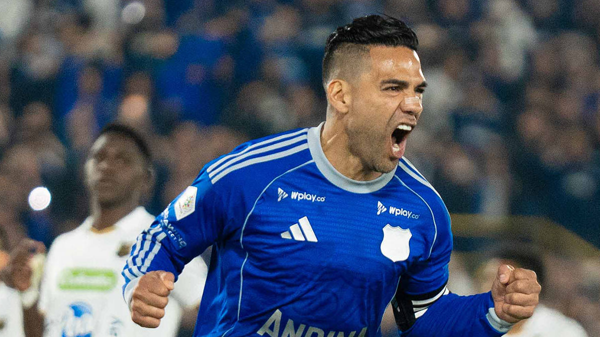 Millonarios anunció que Radamel Falcao será baja tras una fractura en su rostro