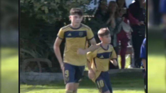 [VIDEO] Hijo de Fernando Gago se lució con dos goles en inferiores de Boca