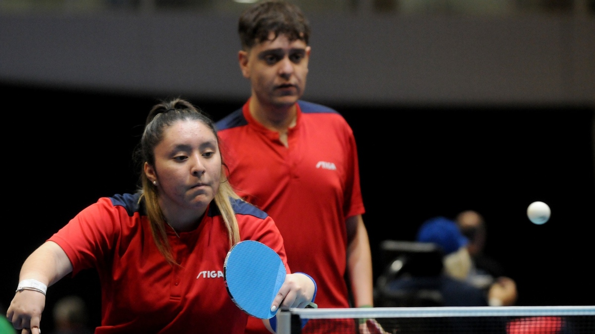 Team Parachile de tenis de mesa ganó 23 medallas en el ITTF Future de Santiago