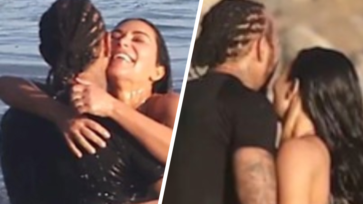 Romance confirmado: Las apasionadas fotos de Kim Kardashian y Lewis Hamilton