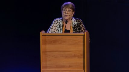 Expresidenta Bachelet expone ante la ONU los lineamientos de su candidatura