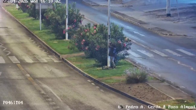 Coordinación municipal y policial permitió detener a sujeto por robo de cables en Antofagasta