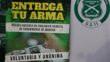  Anónima y voluntaria: lanzan nueva campaña para la entrega de armas 