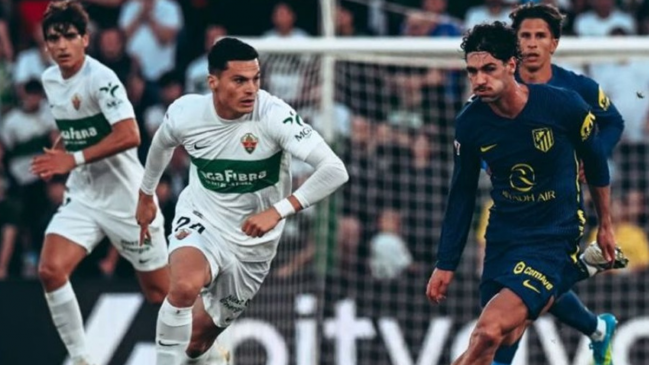 El centro de Lucas Cepeda que generó el gol del triunfo de Elche ante Atlético de Madrid