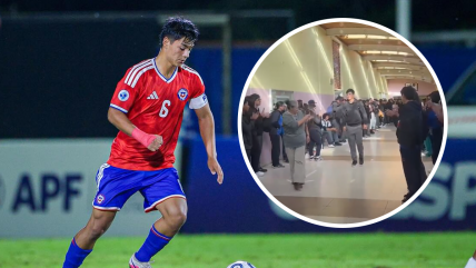 [VIDEO] Capitán de La Roja Sub 17 tuvo emotivo recibimiento en su liceo tras clasificar al Mundial