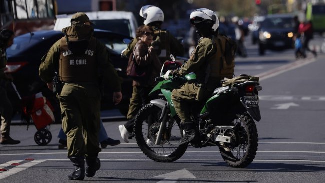 Carabinero frustró a balazos asalto a un camión en Maipú