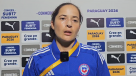 Vanessa Arauz valoró el estreno con goleada de la Roja Sub 17 en el Sudamericano Femenino