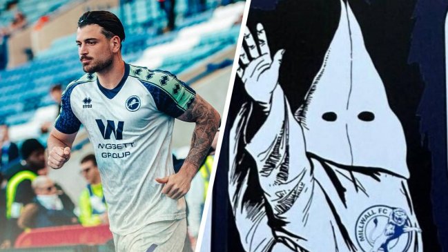 Millwall evalúa acciones legales por uso de su escudo en imagen ligada al Ku Klux Klan