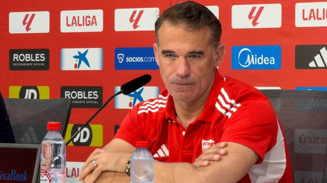 La llamativa frase del DT de Sevilla: Parezco un autista