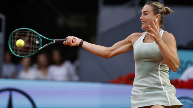 Aryna Sabalenka impuso su poderío ante Jaqueline Cristian en Madrid