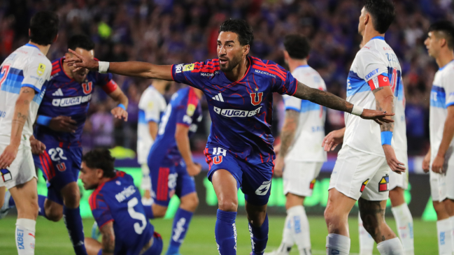 U. de Chile impuso sus términos ante la UC y celebró en el clásico universitario
