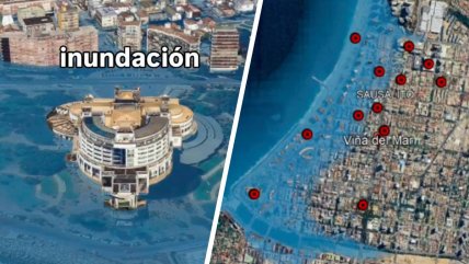 Ingeniero realiza simulación de tsunami en Viña del Mar y alerta por olas de hasta 10 metros