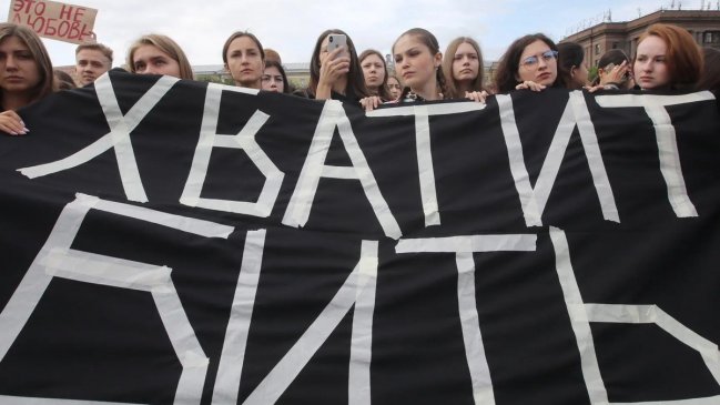 Unas 3.000 mujeres murieron en Rusia entre 2022 y 2024 por violencia de género