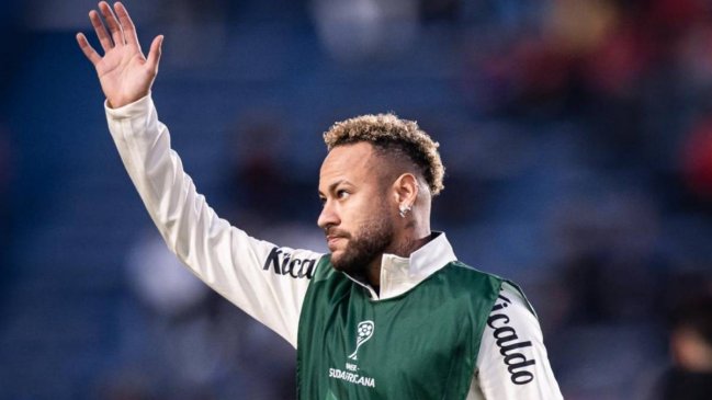 [VIDEO] Neymar tuvo bonito gesto antes de duelo contra San Lorenzo de Gustavo Alvarez