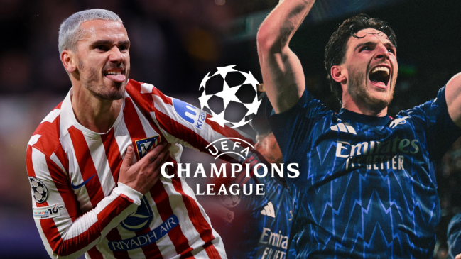 Atlético de Madrid y Arsenal tendrán en España el primer asalto de su semifinal de Champions
