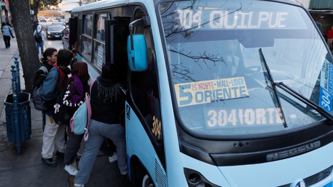 Micreros de Valparaíso pusieron fin al paro por el alza de combustibles