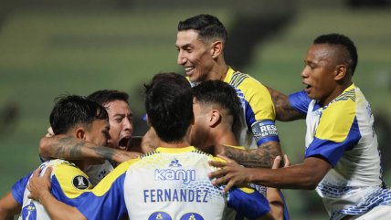 Vicente Pizarro fue titular en cómodo triunfo de Rosario Central por la Libertadores