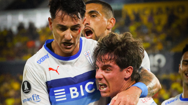 [VIDEOS] La UC golpeó por duplicado a Barcelona con goles de Zampedri y Montes