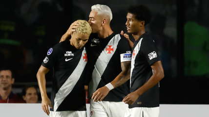   Sudamericana: Vasco goleó a Olimpia y dejó un triple empate en el grupo de Audax 