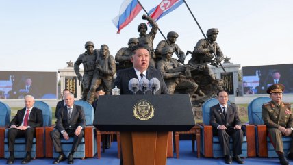 Kim Jong-un alabó a soldados norcoreanos que se suicidan para no ser capturados en Ucrania