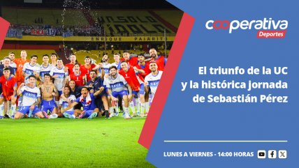   Cooperativa Deportes: El triunfo de la UC y la histórica jornada de Sebastián Pérez 