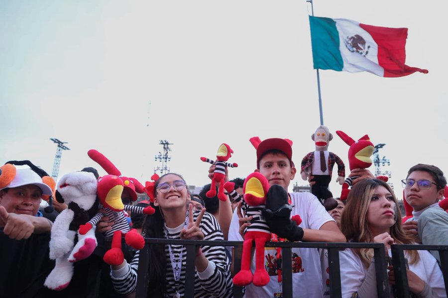 “¡Chile, Chile!”: público mexicano sorprende con cánticos en multitudinario show de 31 minutos