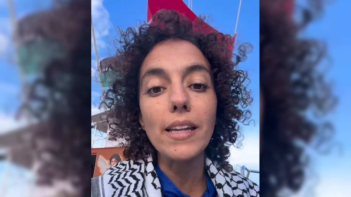 Chilena de la Flotilla detenida por Israel logró comunicarse con su familia desde Grecia