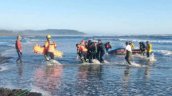 Dos fallecidos y un herido dejó volcamiento de embarcación en caleta de Toltén