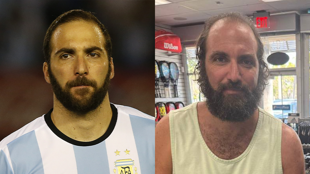 El irreconocible estado de Gonzalo Higuaín tras su retiro del fútbol