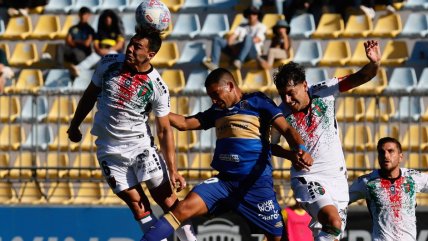   Everton despertó ante Palestino y mantuvo sus opciones en la Copa de la Liga 
