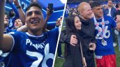 [VIDEO] Marcelino celebró ascenso de Ipswich junto a Ed Sheeran
