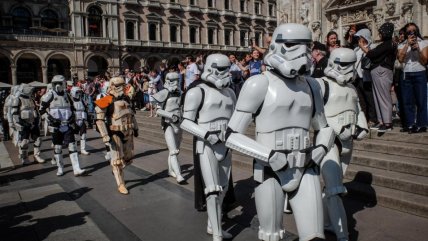 Desfile de Star Wars deslumbró en Milán