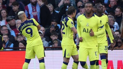   Tottenham venció a Aston Villa y salió de la zona de descenso en la Premier League 