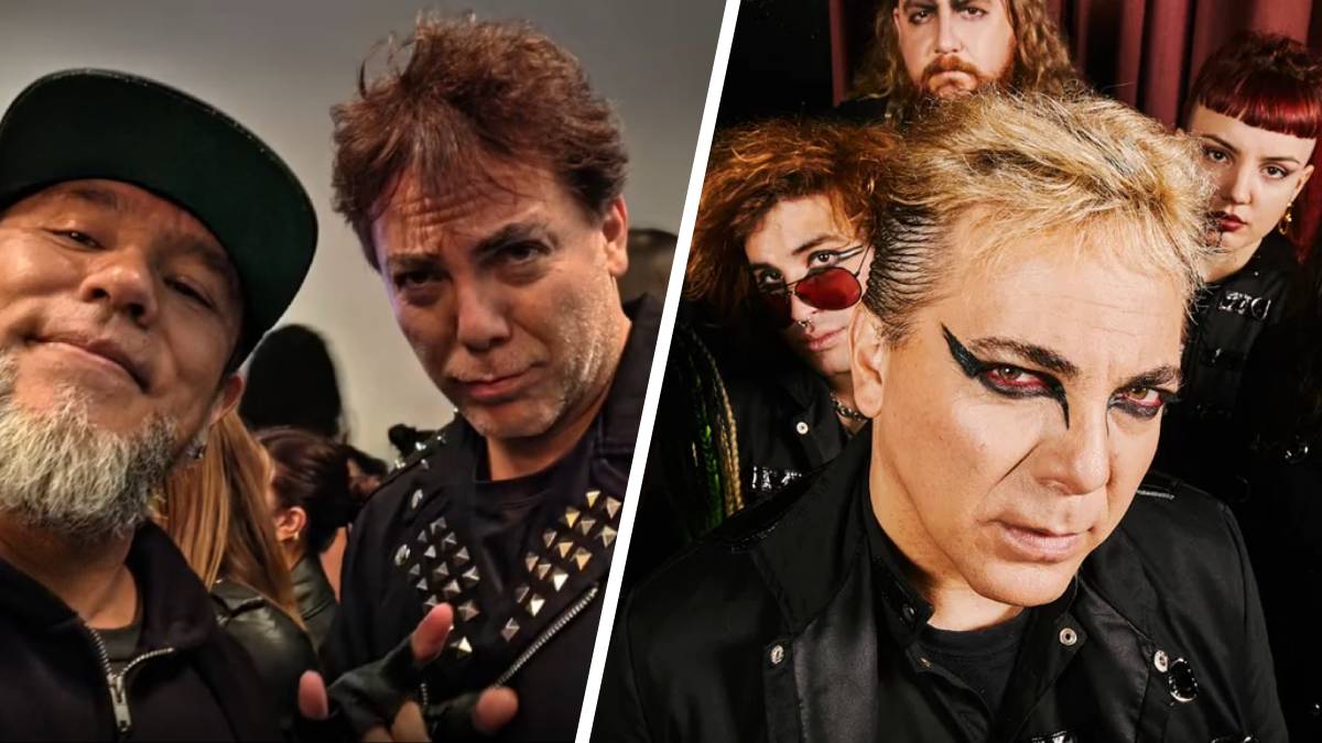 Cristian Castro metalero: Captan al músico en concierto de Behemoth
