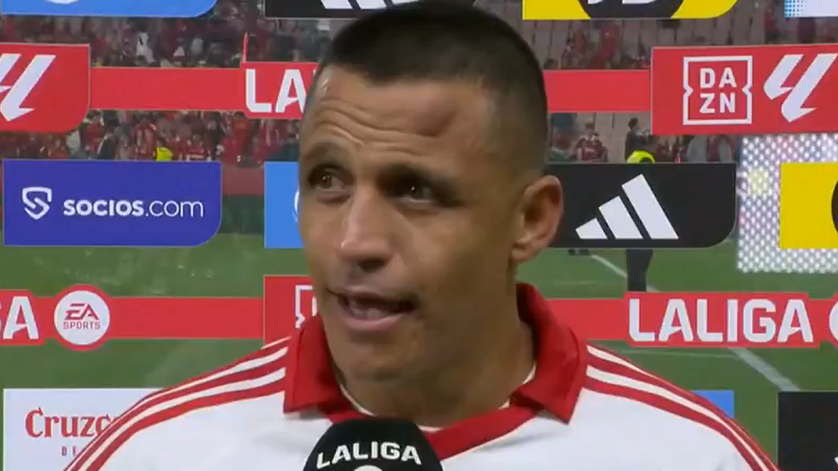 Alexis y el chichón con el que terminó tras la victoria de Sevilla: "Me comí un codazo"