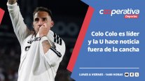 Cooperativa Deportes: Colo Colo es líder y la U hace noticia fuera de la cancha
