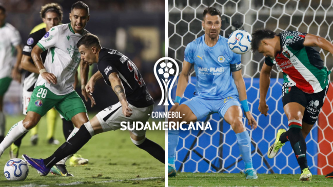 Sudamericana: Audax disputa el liderato con Vasco y Palestino se juega la vida en Montevideo