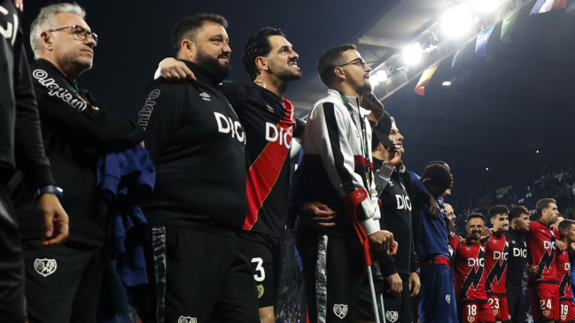 ExLa Calera y O’Higgins fue héroe y buscará un inédito título europeo con Rayo Vallecano