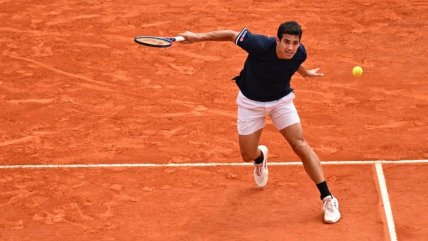   Cristian Garin sacó a relucir sus mejores golpes para avanzar en Roma 