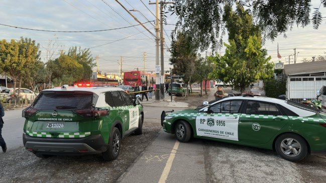 Motoristas dispararon contra domicilio de Lo Espejo vinculado a carabinero