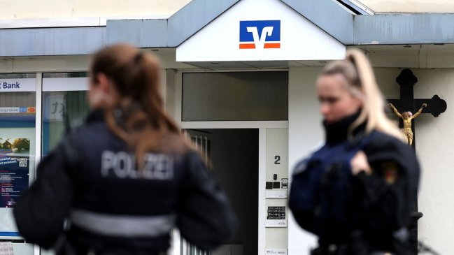 Asalto a un banco en Alemania incluyó toma de rehenes
