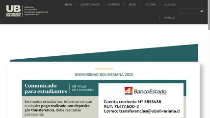  Educación puso fecha al fin de la Universidad Bolivariana: diciembre de 2031 