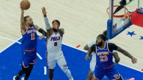 New York Knicks tumbó a los Sixers y quedó a un triunfo de la final del Este en la NBA