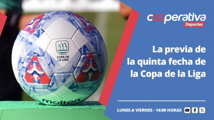   Cooperativa Deportes: La previa de la quinta fecha de la Copa de la Liga 