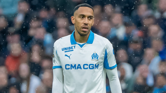 Aubameyang fue marginado en O. de Marsella tras rociar con extintor a un dirigente