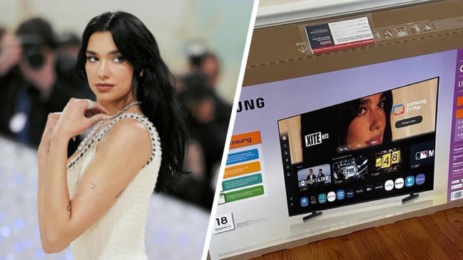 Dua Lipa demandó a Samsung por usar su rostro para vender televisores