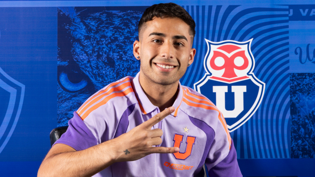 Lucas Assadi se queda en la U: Estoy muy orgulloso de renovar con el club de mis amores