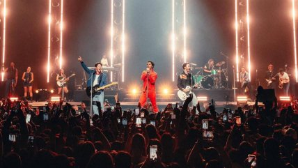   Las postales que dejó el reencuentro de los Jonas Brothers con el público chileno 